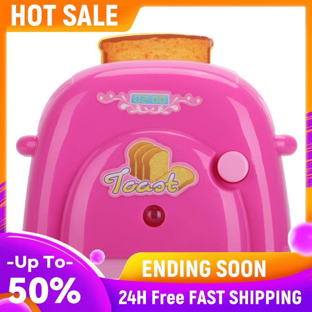 

Kids Play Toaster Simulation Bread Machine with Indicator Light Kitchen Appliance Toy Kids Learning Toy for Children Ages 3+ China Mainland