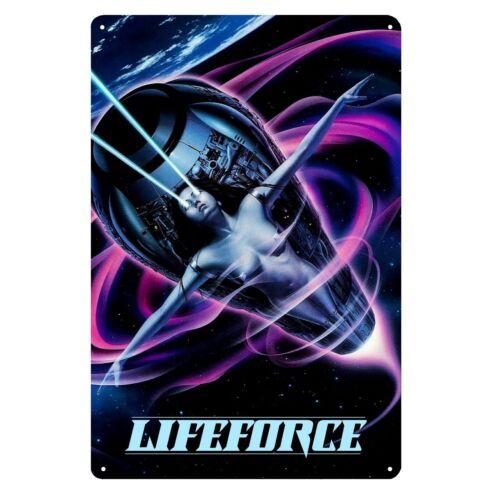 Lifeforce Retro Movie Metal Poster Collectable Tin Sign  20x30cm 20x30cm（7.8x11.8inch）