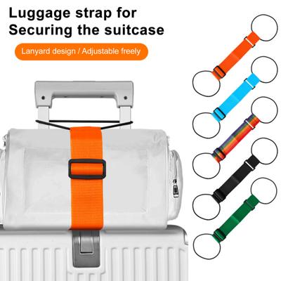 Adjustable Luggage Connector Straps Luggage Elastic Fastening Belt Luggage Carrier Strap for Suitcases Travel Secure Stacking Hands-Free Convenience