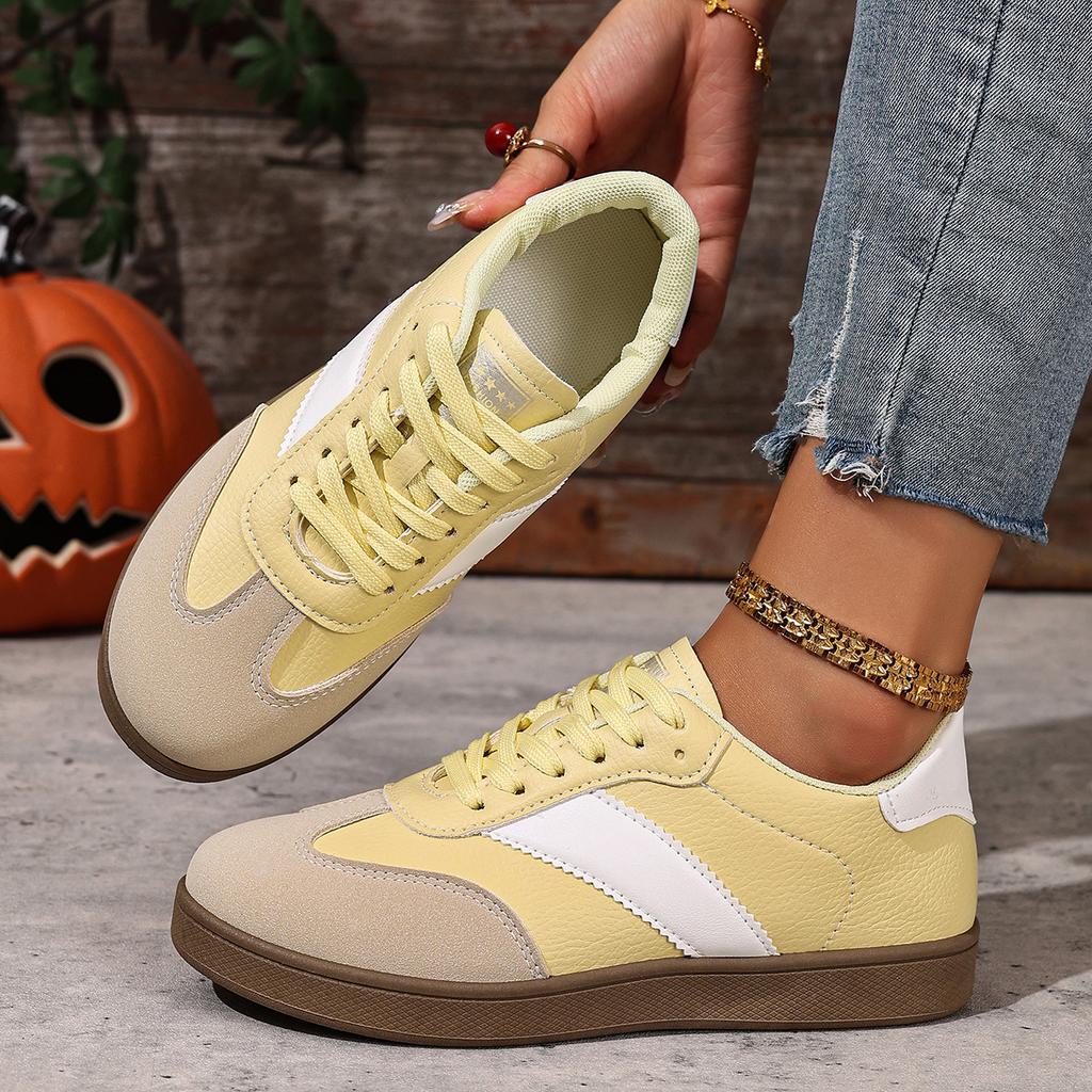 Women'S Casual Sports Shoesgirls' Non-Slip Lace-Up Low-Top Casual Sports Shoes Wear-Resistant Women'S Shoeslightweight Round Toe