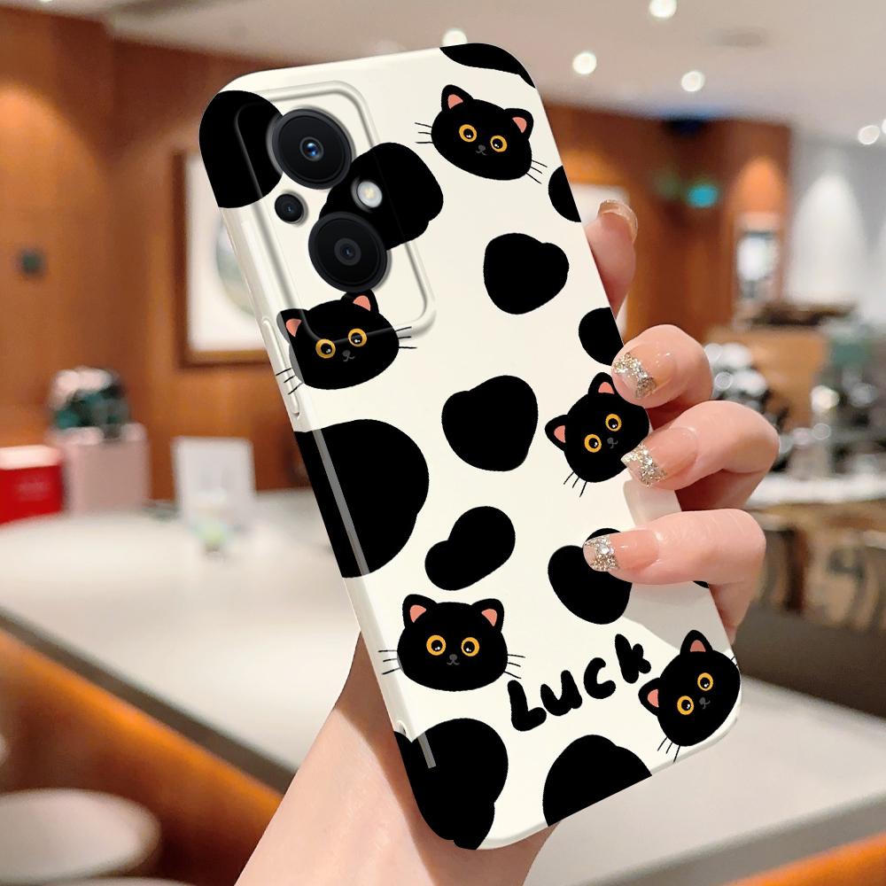 Kõik-hinnas Film Telefoniümbris Multifilm Moodne Disain Kõva Kest Täielikult Kattev Kaamera Põrutuskindel Kaitseümbris OPPO Realme OnePlus Infinix Tecno jaoks