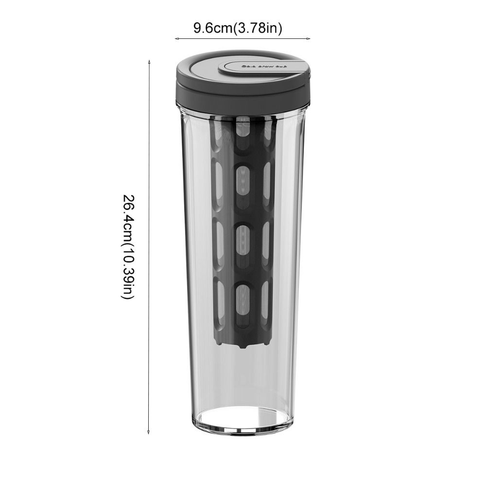 Manual Cold Brew Pot 1 L Tea and Water Separation Cup Drinkware Cold Brew Coffee Maker Office