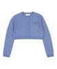 Deliccent Benny Crop Cardigan [Blue]