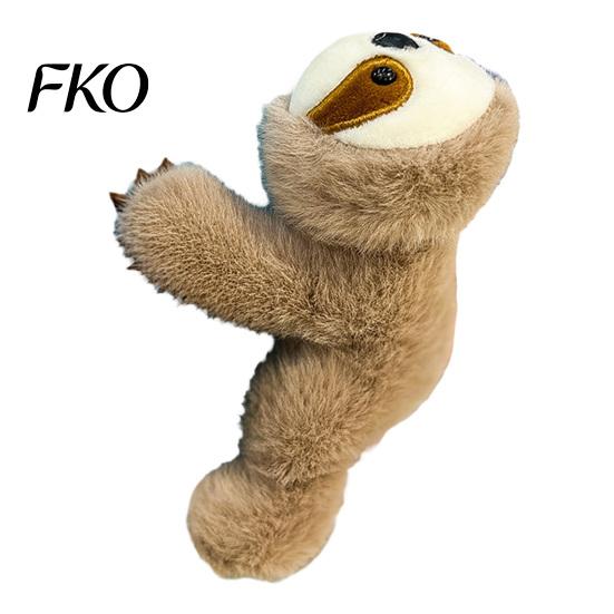 Fluffy Car Dashboard Toy Plush Magnetic Ornament, 15cm Soft Stuffed Animal Decor for Center Console Dashboard, Rearview Mirror, Refrigerator,