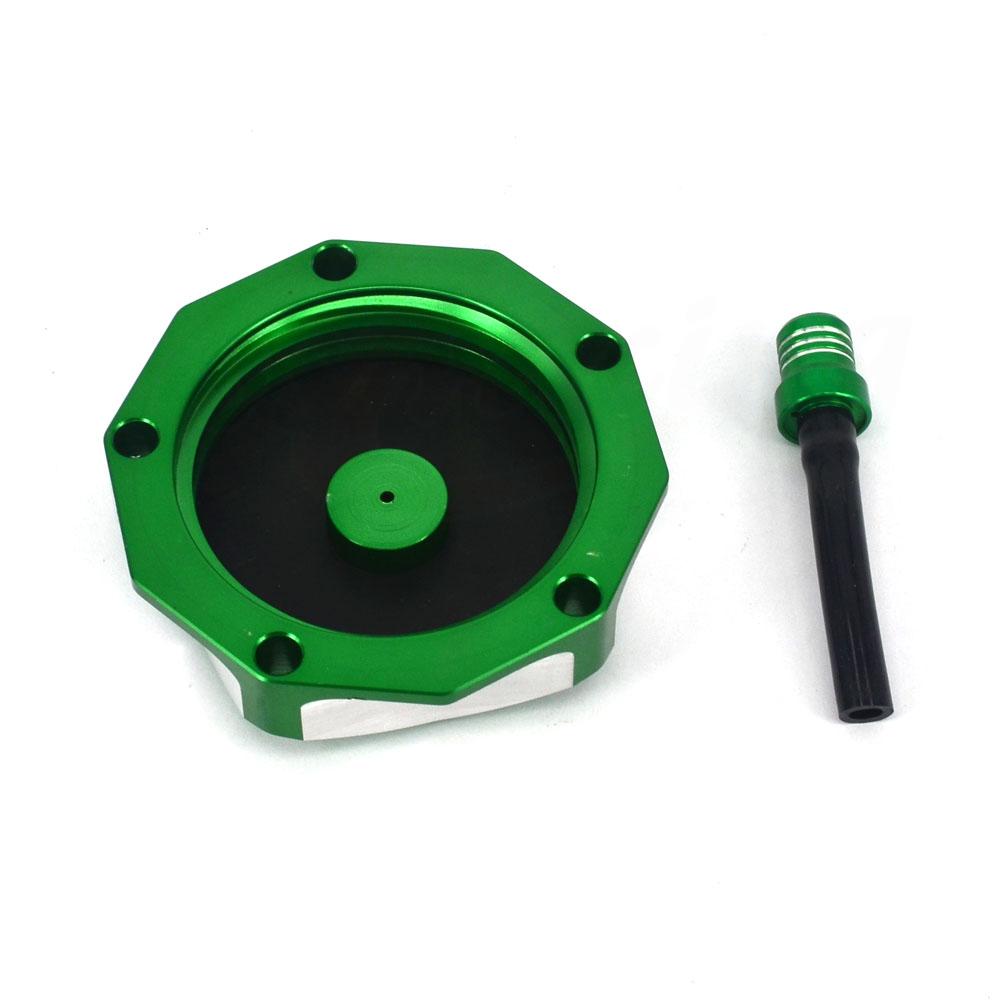 CNC Gas Fuel Tank Cap Motorcycle For KAWASAKI KFX450R KLX450R KX250 KX250F KX450F KX85 KX100 KLX110L KXF250 KXF450 Dirt Pit Bike