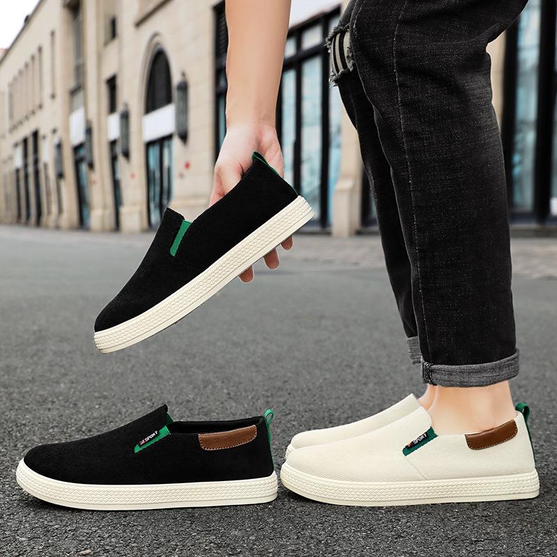 Shoes men's casual shoes soft sole not tired feet dad shoes breathable men's shoes one pedal tooling shoes