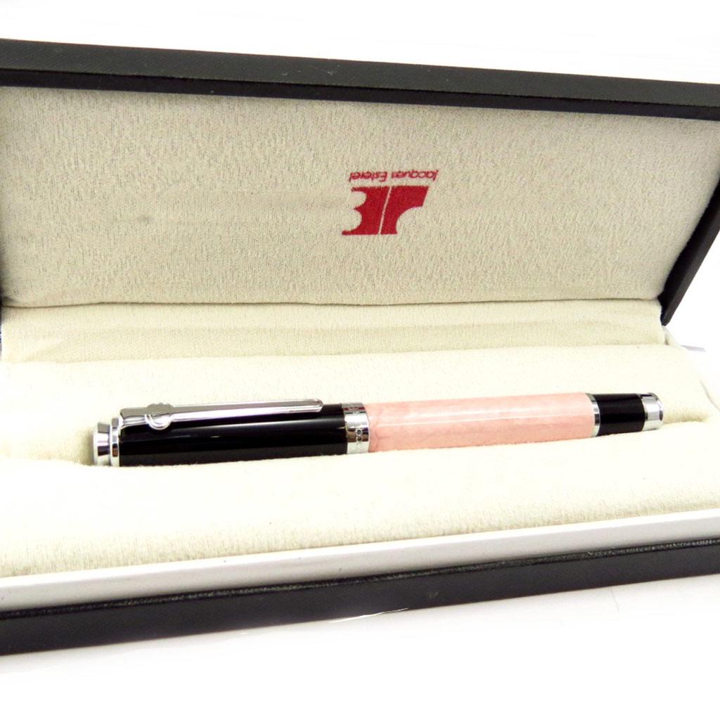 Jacques ESTEREL [K5686] - 'Jacques Esterel' Black Pearly Pink Rollerball Set