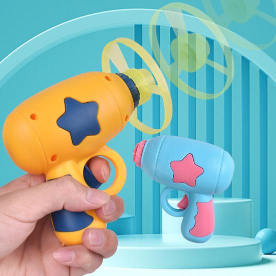 Kids Flying Disc Launcher Toy Outdoor Garden Backyard Lawn Park Toddlers Boys Girls