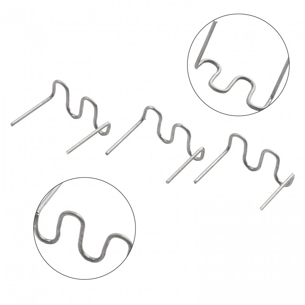 500Pcs Pre-Cut Staples Bumper Car Hot Staples Plastic