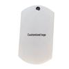 Military Dog Tag Titanium Steel Necklace – Engravable Stainless Steel Pendant