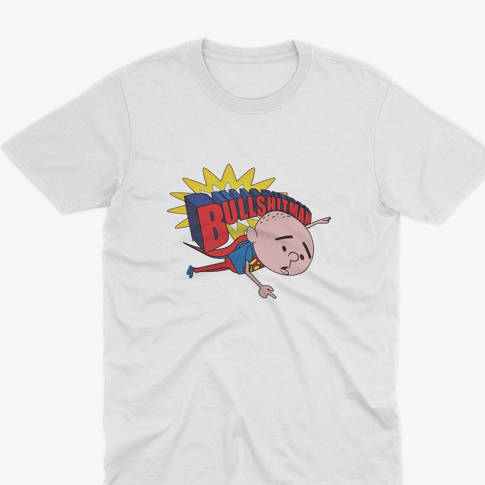 Bullshit Man, Karl Pilkington - An Idiot Abroad T-Shirt, The Ricky Gervais Show Monkey News T-Shirt, Karl Pilkington T-Shirt S