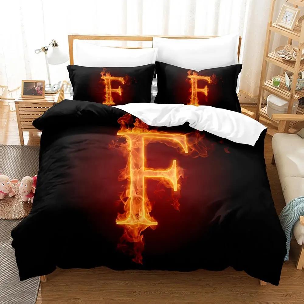 Lucky Number 3D Bedding Set Single Twin Full Queen King Size Duvet Cover Sets for Adult Kids Bedroom