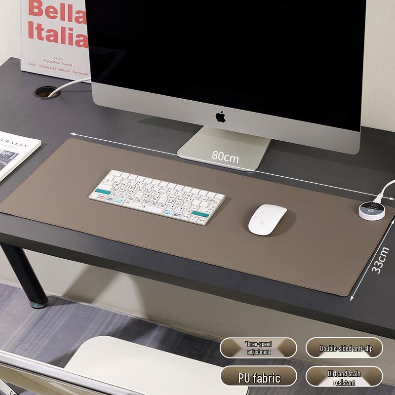 Extra Large Waterproof Heating Desk Pad for Office and Dormitory Use