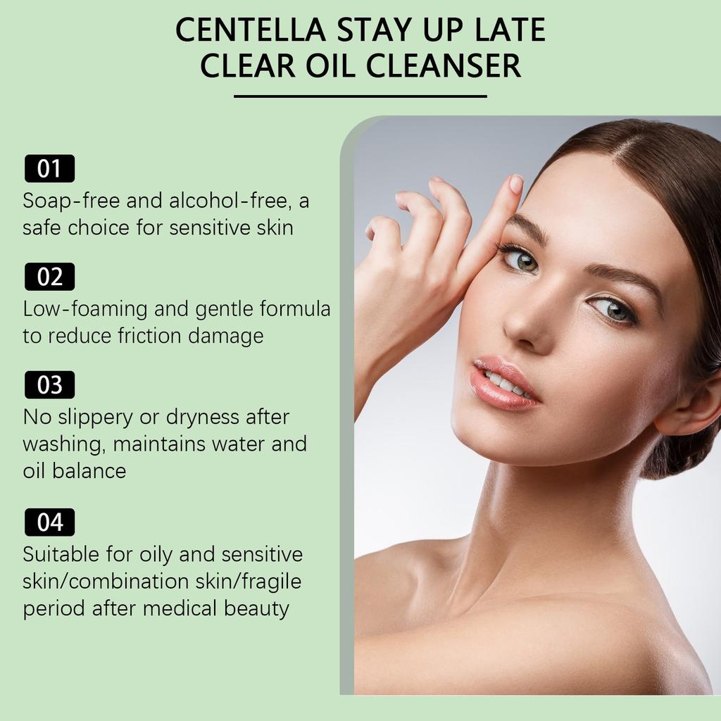 Centella Soothing Cleanser Soap-free Gentle Cleansing Witch Hazel Oil Control Balancing