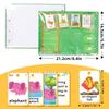 104 Words, Phrases, Desktop Education Cards, English Cards, Word Spelling Games, Baby Letters, Cognitive Pairing