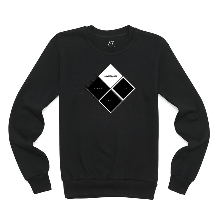 Свитшот Seventeen s 4 Diamonds Черный S (Brushed)
