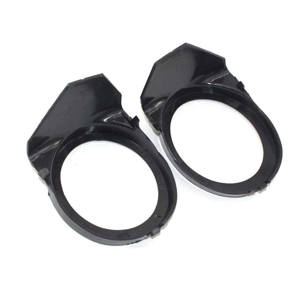 2Pcs LH+RH Fog Light Cover Trim For 00-06 BMW E46 3 Series M3 Style Front Bumper
