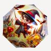 1pc Harry Potter Magical Adventure Umbrella with Plastic Handle,Cartoon Pattern,Suitable for All Seasons Multi-functional Umbrella463