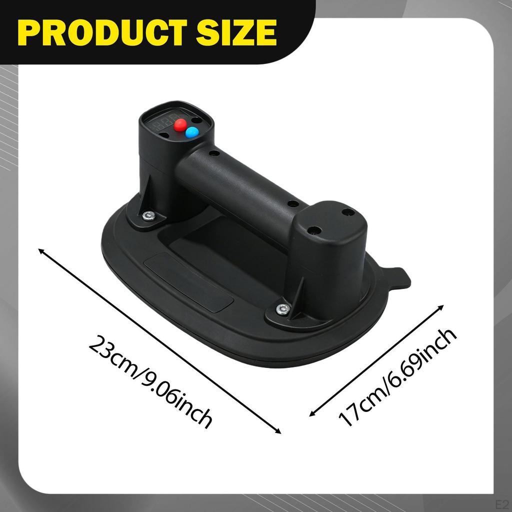 Electric Suction Cup Ergonomic Handle Tile Handling Tool Powerful Lifting for Marble