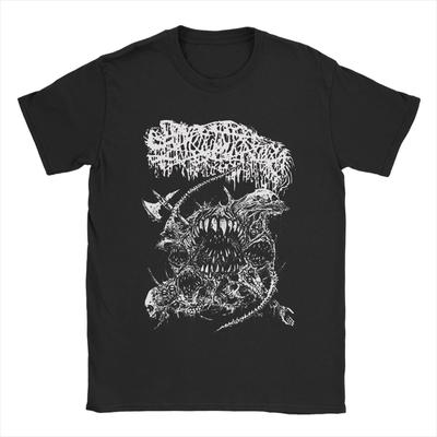 Men's Sanguisugabogg Band T Shirts  100% Cotton Clothing Casual Short Sleeve Crewneck Tee Shirt Gift Idea T-Shirt