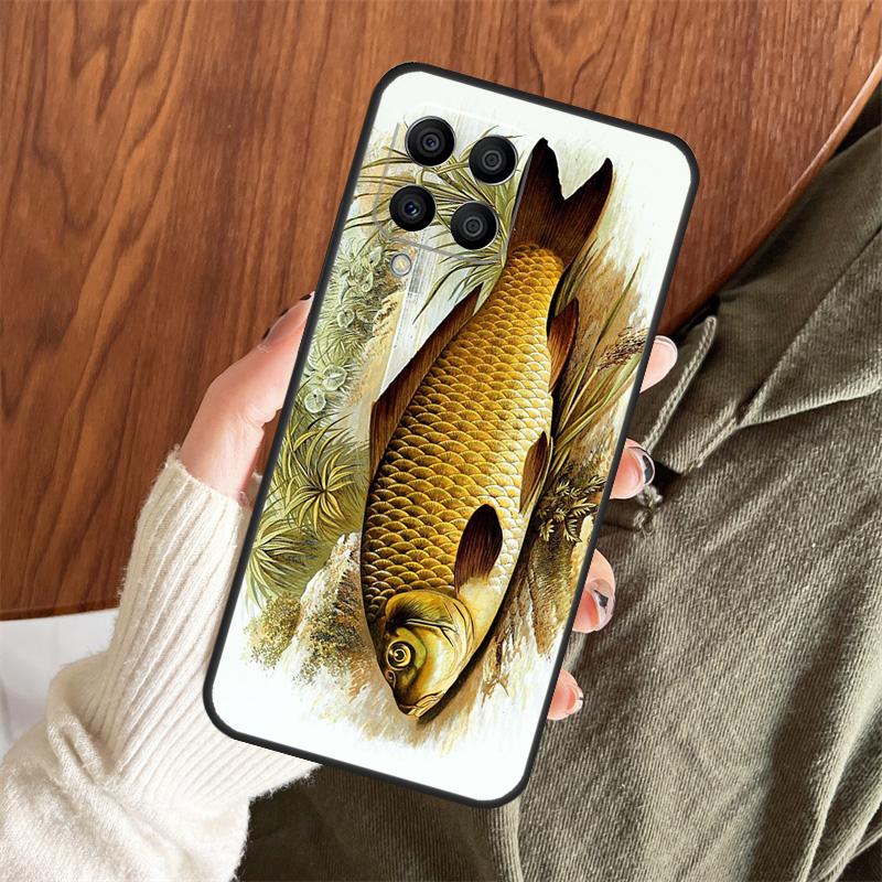 

CARP FISHING FISH Case For Samsung Galaxy M14 M34 M54 M12 M32 M52 M15 M11 M13 M06 M16 M36 M56 M31 M53 M35 M55 Samsung M31