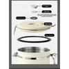 Visible Coffee Bean Storage Container Coffee Powder Sealed Container Storage with One-way Exhaust Coffee Storage Tank Coffee Beans Storage