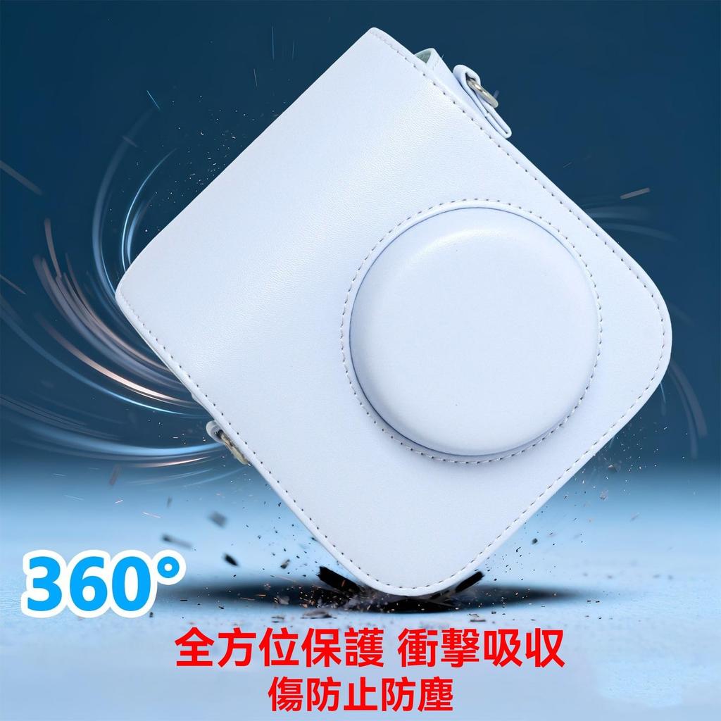 Camera Case for Instax Mini SE 7 Plus Instant PU Leather Bag with Adjustable Shoulder Compact Handbag for for Daily and Home Use 7+ Cameras, Strap,