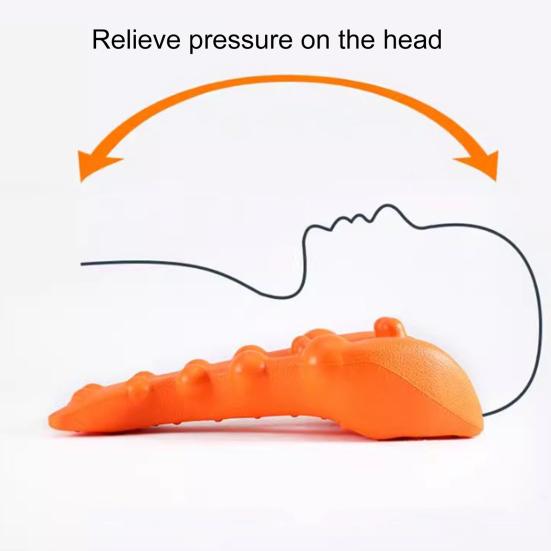 Cuscino Massaggiante per il Collo con Punti di Agopressione Supporto Ortopedico per Sollievo da Spalle e Schiena Cuscino per il Collo Portatile Leggero per Ufficio Casa