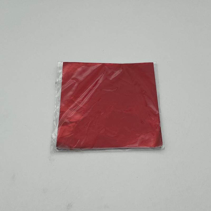 100pcs 4inch (10cm) Chocolate Candy Wrappers Aluminium Foil Paper Wrapping Square Sweet Lolly Dessert Food Tin Foil Wrappers