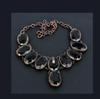 Black Spinel Necklace, Copper Electroformed Necklace Handmade Gemstone Jewelry, Gifts For Wife Brand New Necklace