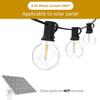 10x / 25x DC 3V Low-Voltage G40 LED Replacement Bulbs for Solar String Light, Shatterproof & Waterproof, 1W, E12 Base, 2700K Warm White