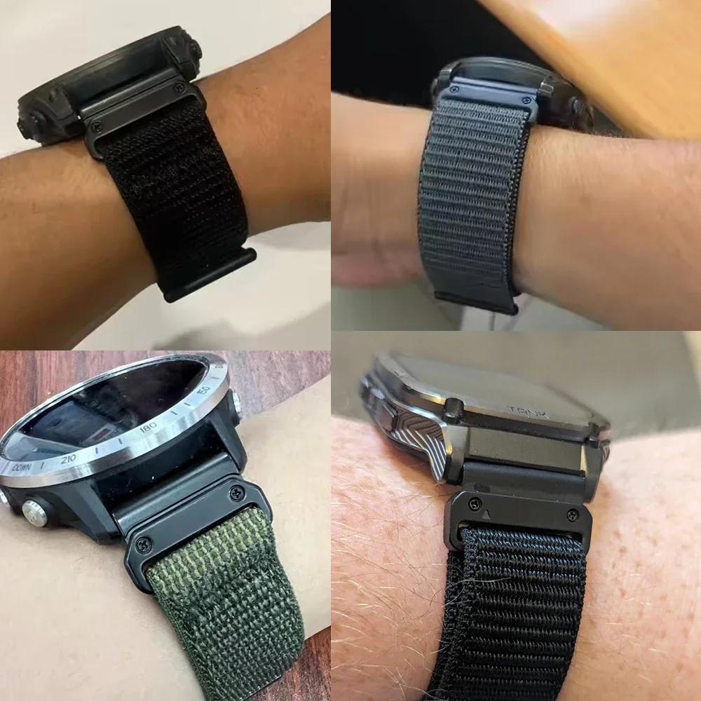 22/26mm Rychloupínací nylonový řemínek pro Garmin Fenix 8 pro Enduro 3 Tactix 8 Náramek pro Garmin Instinct 2/2X 3 Řemínek Příslušenství