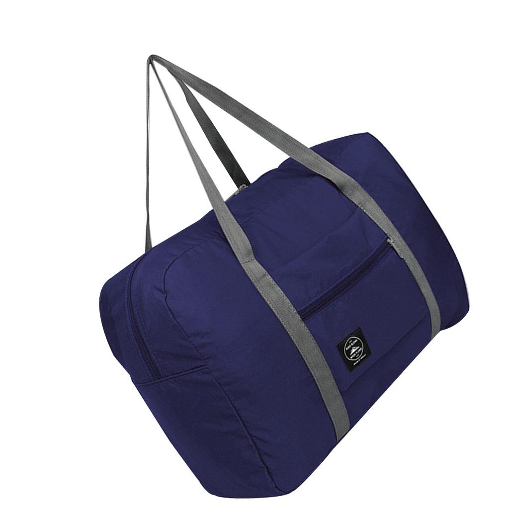 Foldable Travel Storage Bag Portable Nylon Storage Bag Tote Luggage Case Suitcase Clothes Organizer