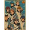 Japanese Anime Retro Poster: The Prince of Tennis Wall Art for Bar or Cafe