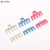 2 Stück Badminton Saitenbespannung Schläger Lastverteiler Badminton Schläger Lastadapter Schutz Mehrfarbig Saitenbespannungsmaschine Werkzeug