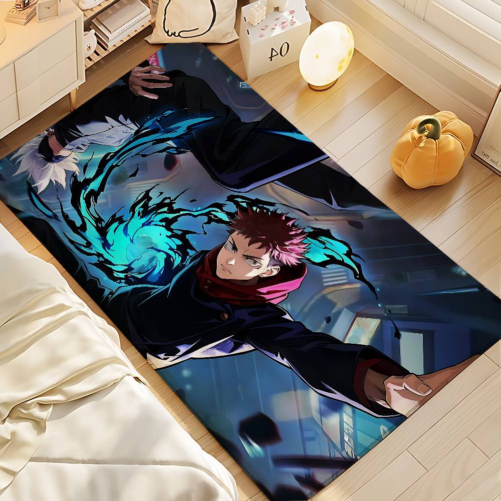 Classic Anime-J-jujutsu-Kaisen-S Cool Carpet Bathroom Anti-slip Mat Door Mat Home Decoration Mat Entrance Mat Scratch-resistant