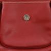 GUCCI Old Gucci Shoulder Bag 001.904.1059 Interlocking G Red Calfskin Women Used