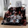 The Vampire Diaries Damon salvatore Blanket Flange Warm blanket Home travel blanket bed linings blankets for beds birthday gift