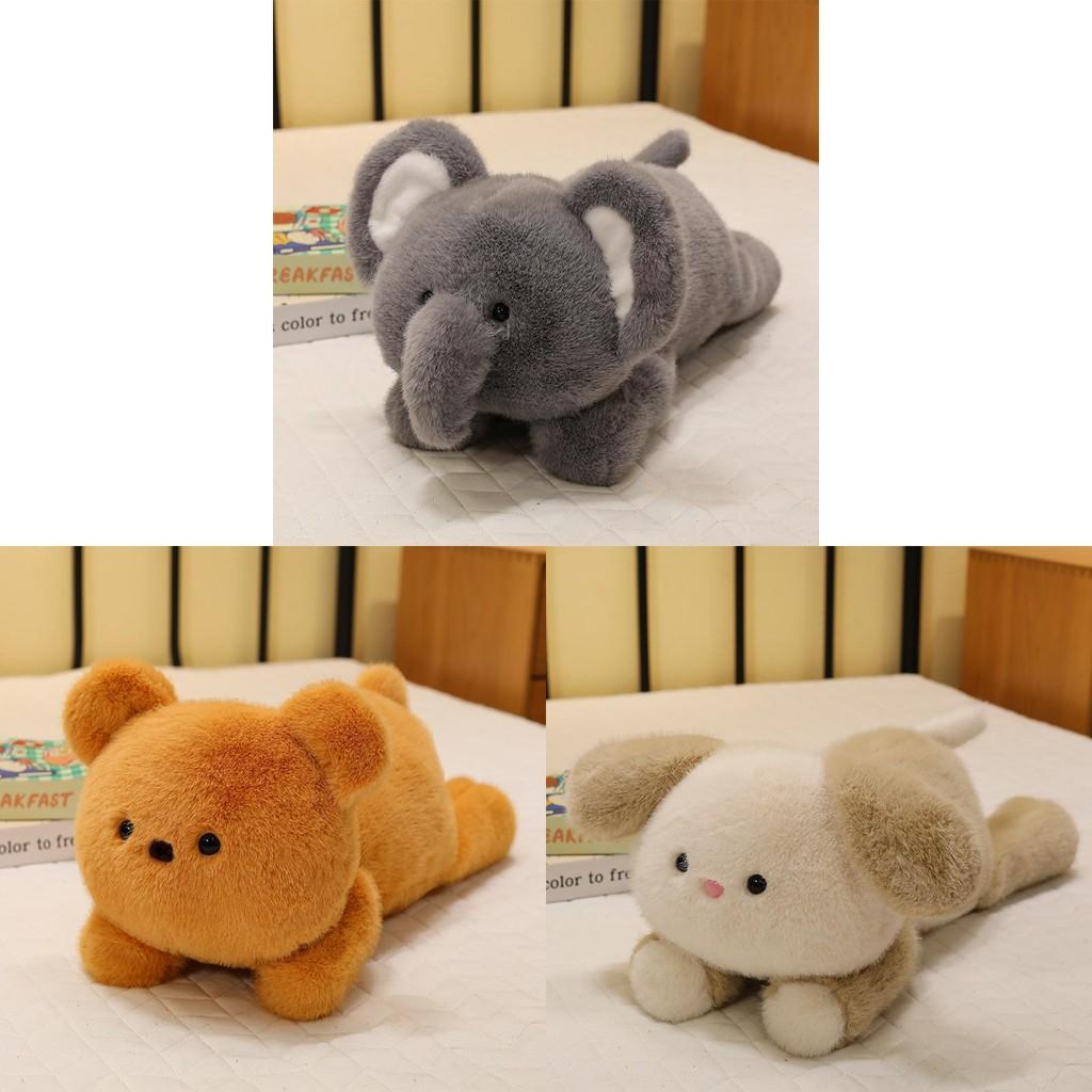 Dog Bear Elephant Plush Toy Cartoon Stuffed Doll Bedroom Decoration Gift Kids