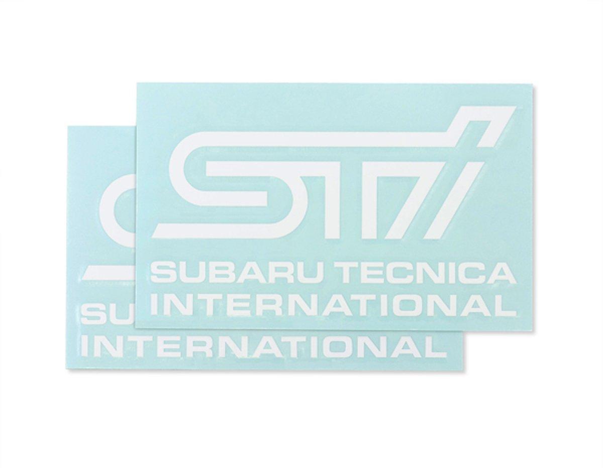 

STI B Set of 2 STSG14100280 SUBARU/Subaru [Sticker (White)]