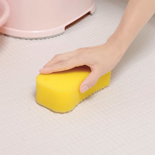 Azuma Kogyo Floor Bath Sponge for Cleaning Bathroom Grooves and Floors, BT752
