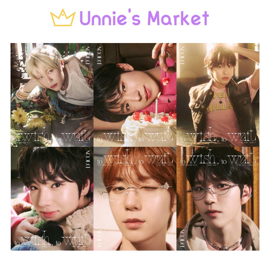 

[Предзаказ] NCT WISH - DICON ТОМ №29 NCT WISH : МОЯ ЮНОСТЬ, МОЁ ЖЕЛАНИЕ (Тип B 01~06) + Бесплатный подарок B_01_SION