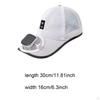 Solar Fan Baseball Cap Cooling for Travel Camping