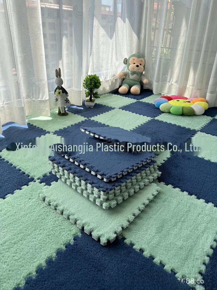 Plush Bedside Foam Mat: Customizable, Dirt-Resistant Tatami for Full Bedroom