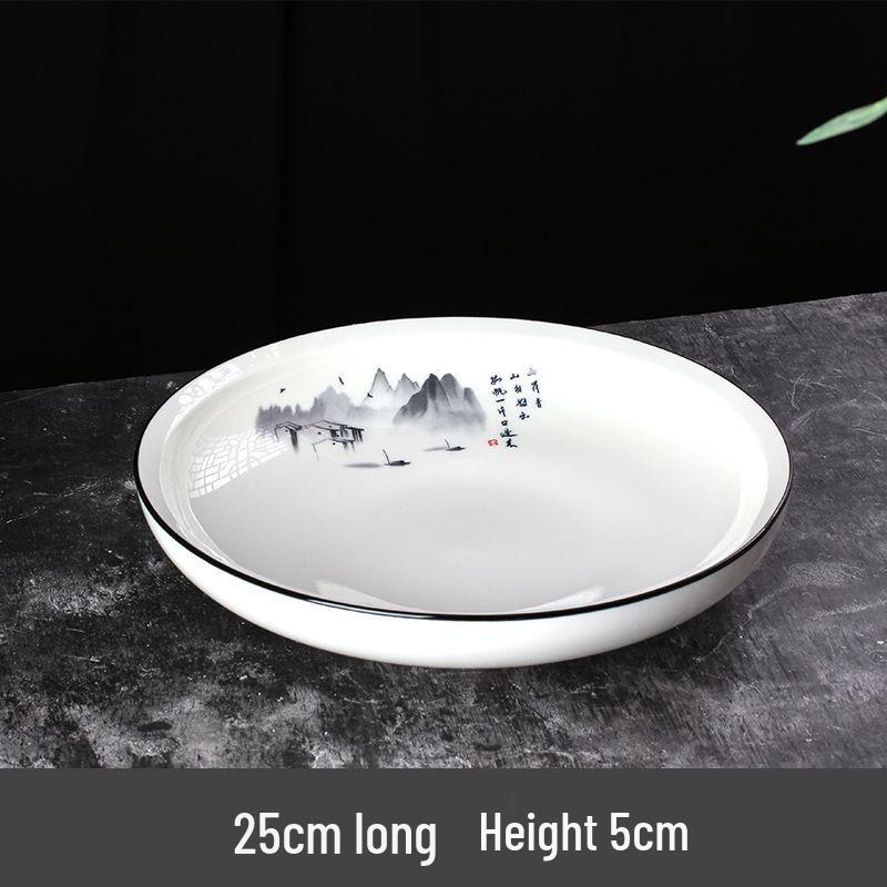 

JIMEILI Ceramic Restaurant Plate