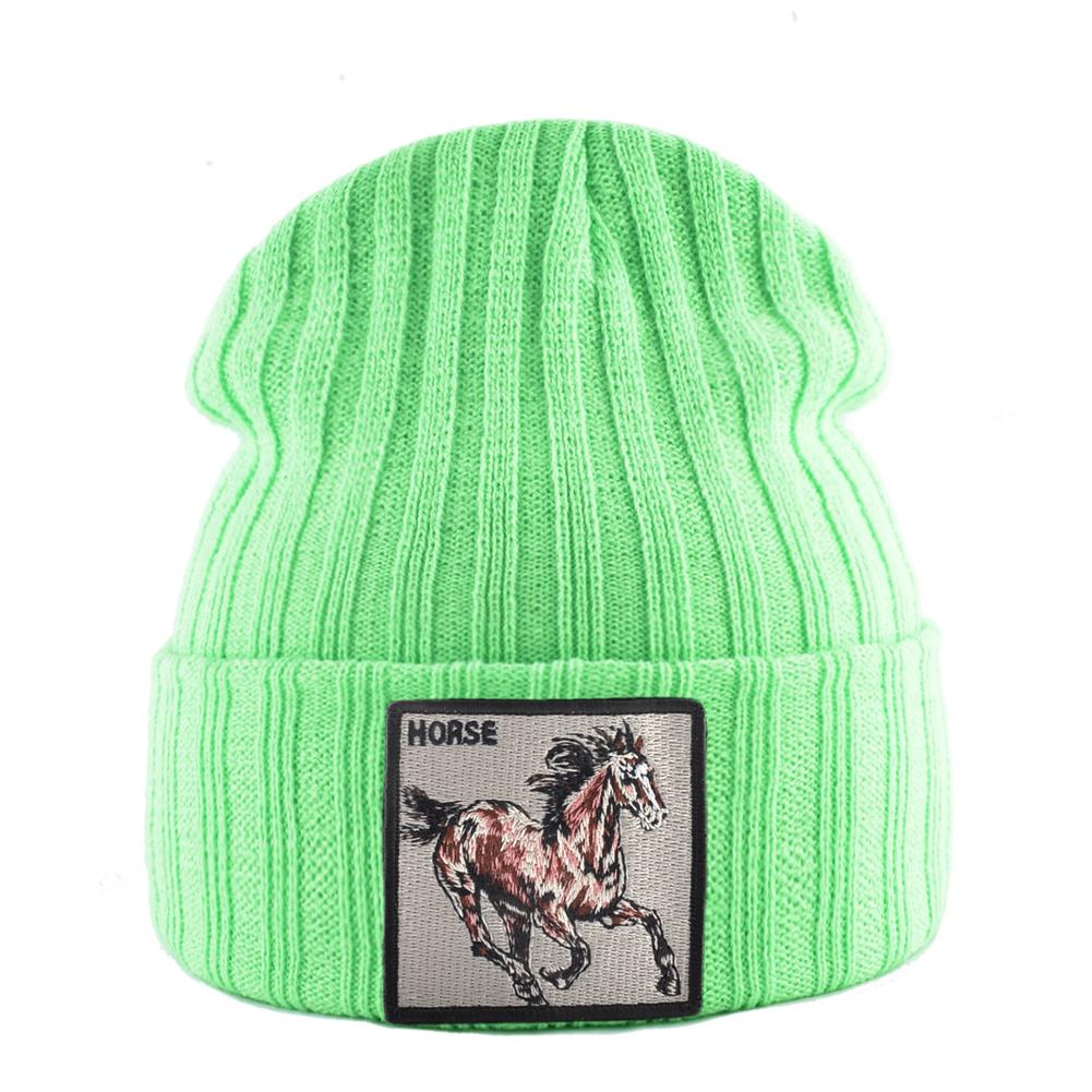 

Женские шапочки Skullies, осенне-зимняя уличная одежда, вязаные шапки, мужская вязаная однотонная шапка Gorras с нашивкой-вышивкой, шапка