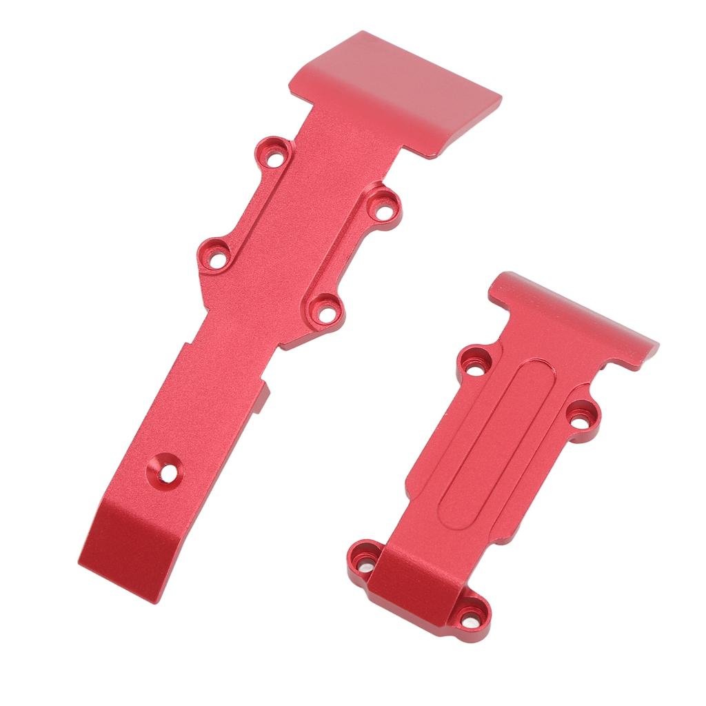 RC Car Skid Plate Front and Rear RC Car Aluminum Skid Plate for   1Celsius16   Slash