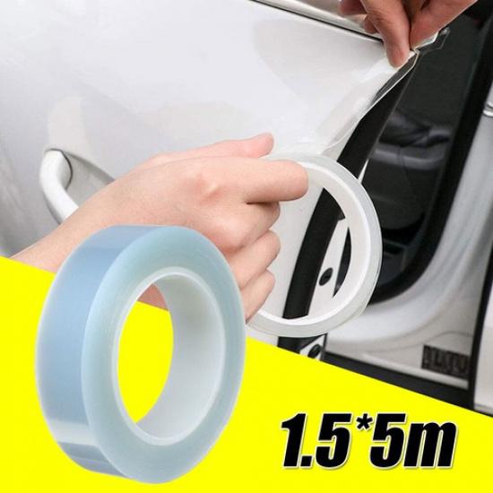 5M Roll Clear Auto Bumper Hood Door Edge Film Guard Scratch Sticker Protector