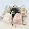Women's Color Block Fashion Backpack - 2022 New Casual Small Shoulder Bag for Students