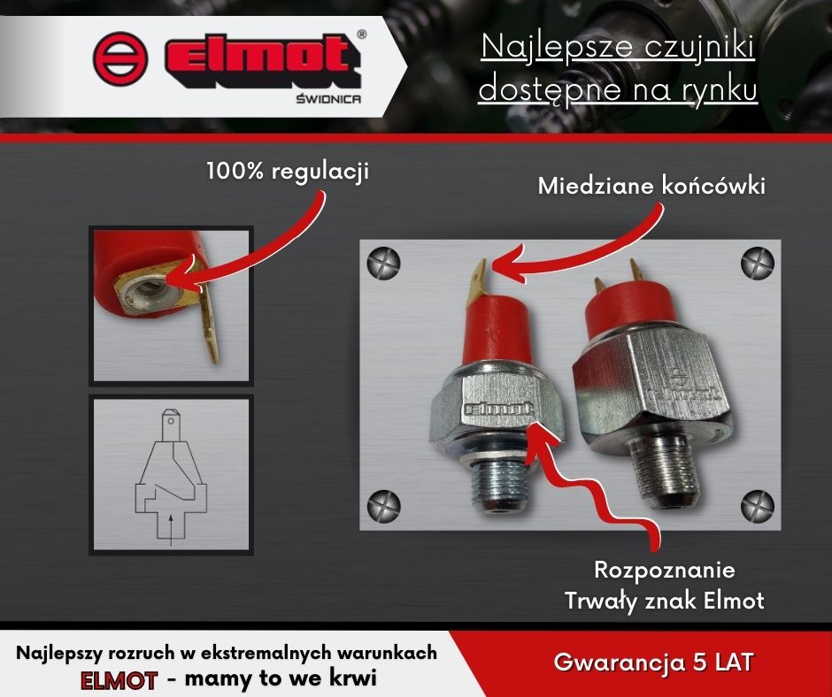 Oil pressure sensor M10x1 Zetor Ursus C-330 C-360 ELMOT